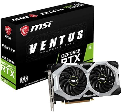 Amazon.com: MSI Gaming GeForce RTX 2060 6GB GDRR6 192 .